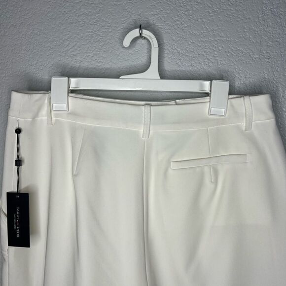 New! Tommy Hilfiger White Dress Sailor Lined Women’s Plus Size Shorts 14 - Picture 7 of 14